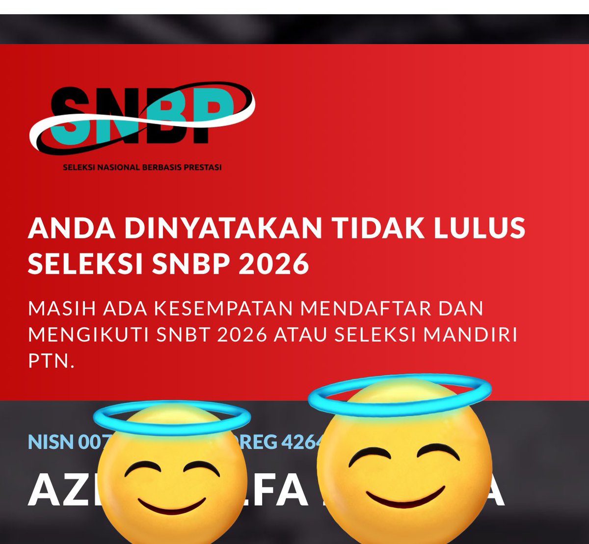 Azfa! PCD BERATTTT tweet media