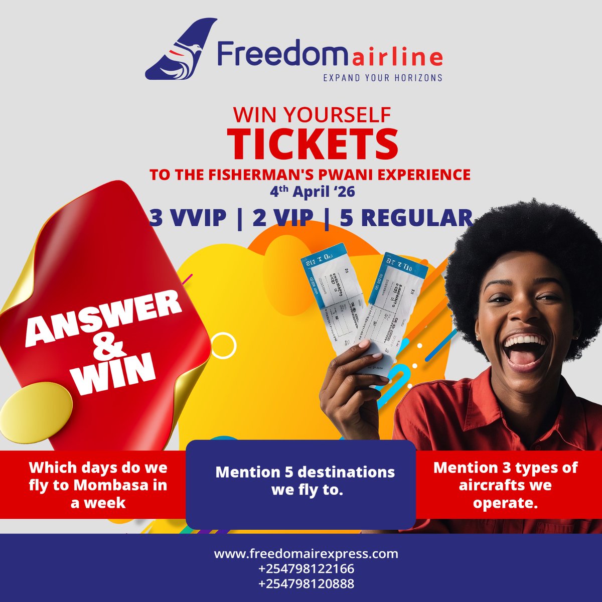 Freedom Airline tweet media