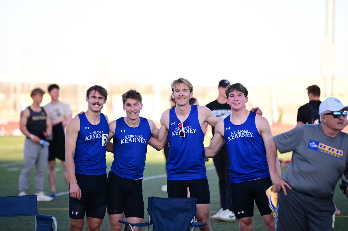 The UNK 4x400 team were champions capturing 1st place at the Central Nebraska Challenge.
Way to go Lopers!
<a href="/UNK_Track_Field/">UNK Track & Field</a>