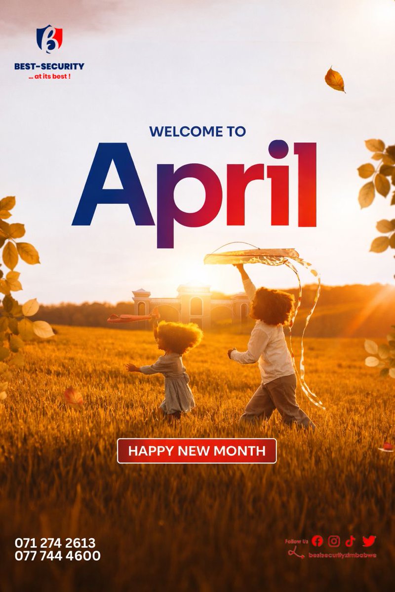 BestSecurity25's tweet photo. Welcome to April 🎉 – Happy New Month! Celebrating the start of a fresh, vibrant month with joy and positivity. Best wishes for a wonderful April filled with great moments and achievements! 🌞🌼 https://t.co/fUn6Nku8o0