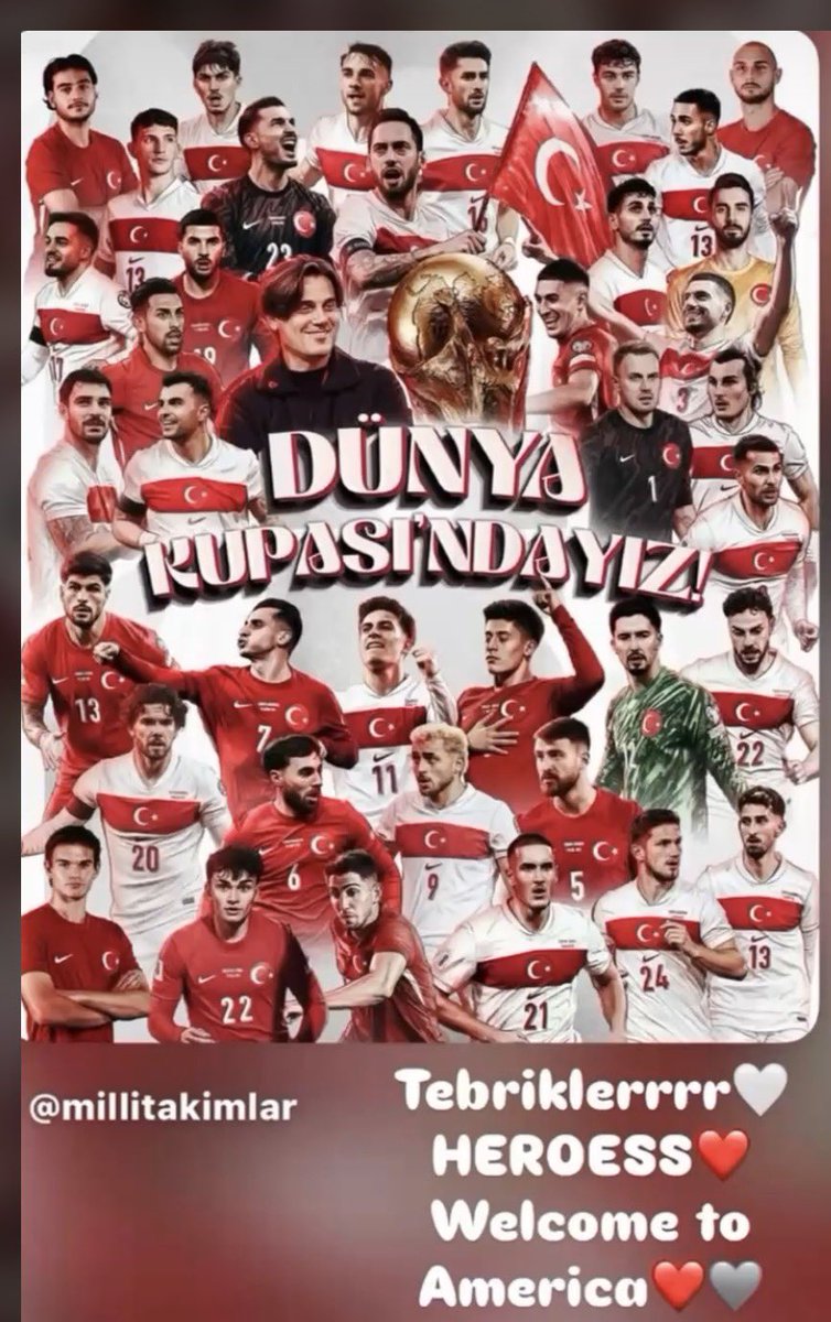 NezerYesim's tweet photo. Deplasmanın hası böyle olur bekle takım seni yalnız bırakmayız❤️🤍Welcome to America✨ https://t.co/ZDC6SLKDWi