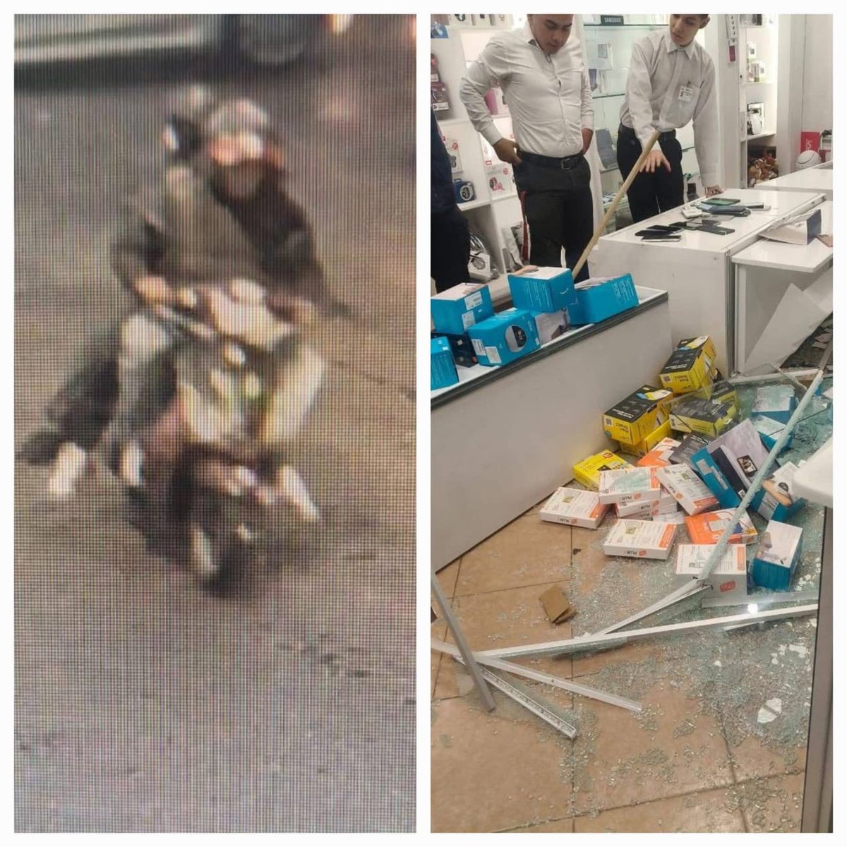 ASALTAN TIENDA SANBORNS EN CUERNAVACA LADRONES SE LLEVAN CELULARES 

La tarde de este martes se registró un asalto a tienda departamental Sanborns Casa de Piedra ubicada sobre Plan de Ayala en #Cuernavaca, por lo que desplegaron operativo interinstitucional para dar con los