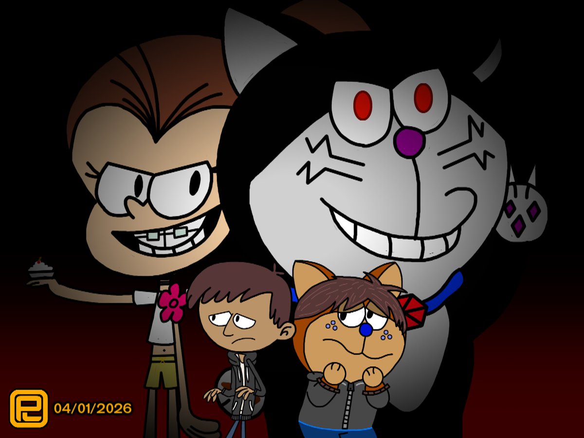PedroLo53358602's tweet photo. April Fools... again... (2026)
oh boy... today is the HaHa day for Me and Mikey to feel the Prank Torture with Luan Loud & Kūsho... well... i guess Good Luck for Me and Him, i guess...
#doraemon #pedrolopes #theloudhouse #luanloud #roboticals #aprilfoolsday #aprilfools #fanart https://t.co/B40bleWBqZ