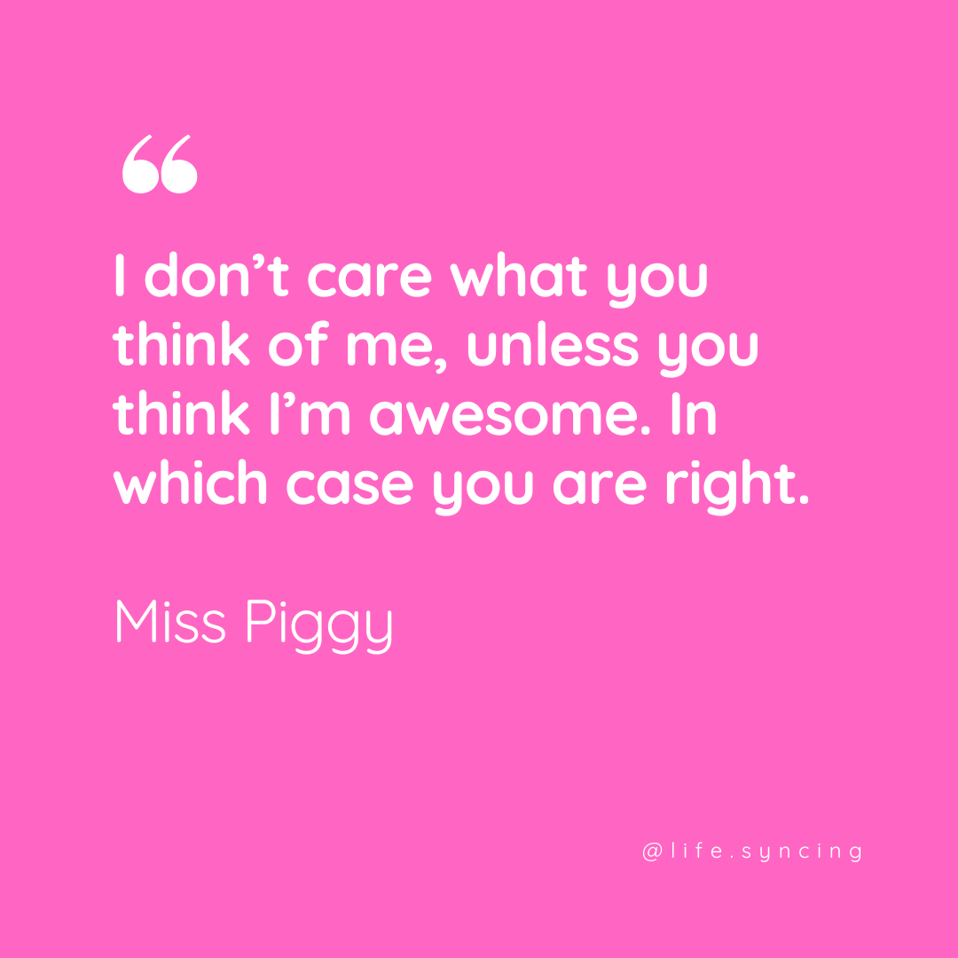 life_syncing's tweet photo. Unapologetically awesome 💖✨

#Confidence #SelfLove #OwnIt #LifeSyncing #livewellbewellgowell #themuppets #misspiggy https://t.co/lIfj8SCjQK