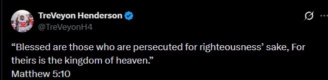 (Matthew 5:10):
“Blessed are those who are persecuted for righteousness’ sake, for theirs is the kingdom of heaven.”