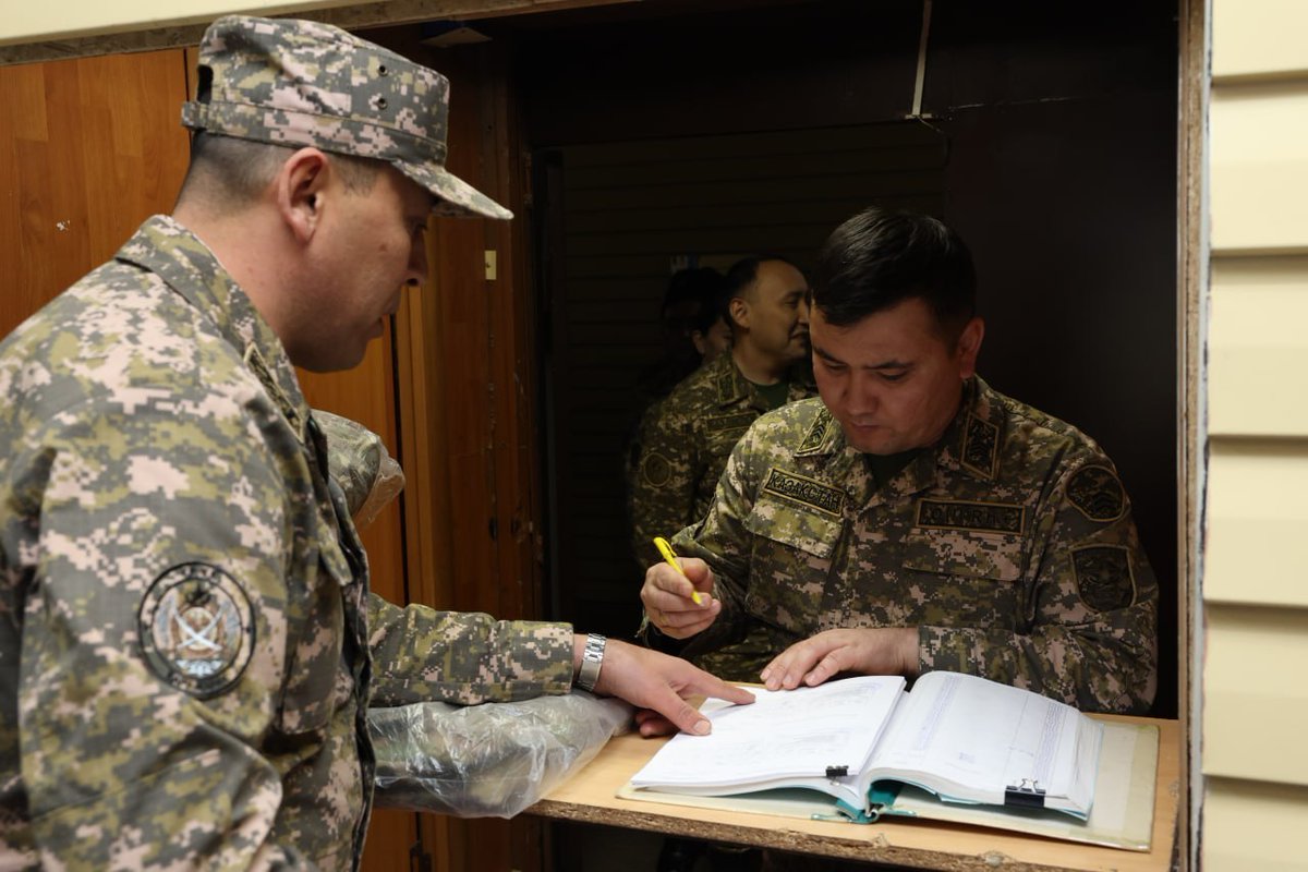 Ministry of Defence of the Republic of Kazakhstan tweet media