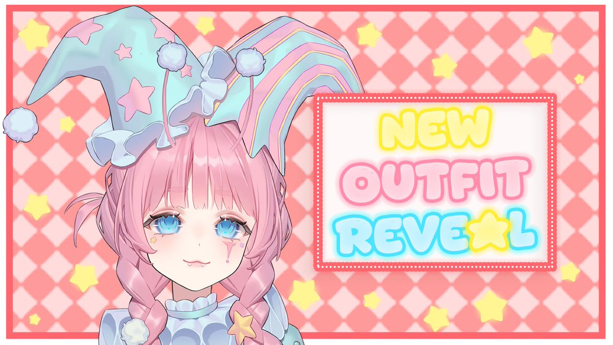 myanah_vt's tweet photo. ⊹₊˚︶⋆︶ • ︶ ⋆ ︶ • ︶⋆︶˚₊⊹

new outfit reveal later today~
it’s not an april fool’s joke i swear~! 

7PM PST
/ᐠ > ˕ <マ ₊˚⊹♡

═════════════════ https://t.co/nKD6gHcjcu