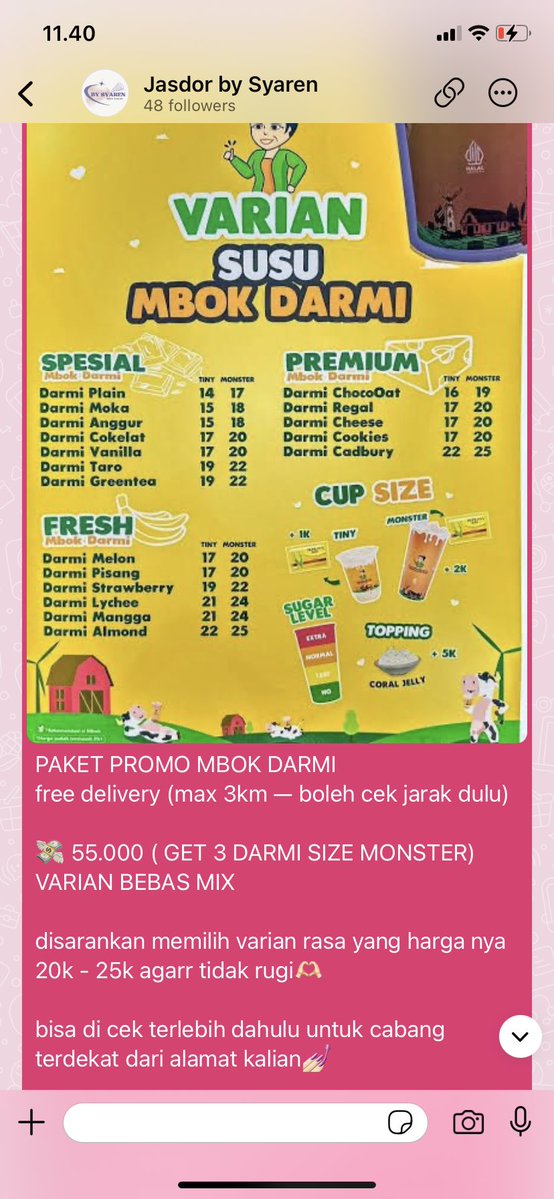 Syaren – Foodies Needs! ૮ ․ ․ ྀིა tweet media