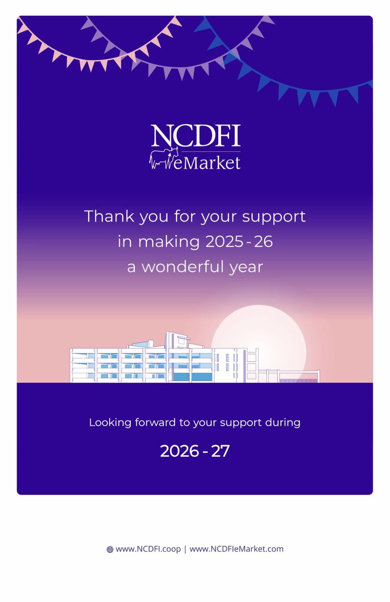 National Cooperative Dairy Federation of India Ltd tweet media