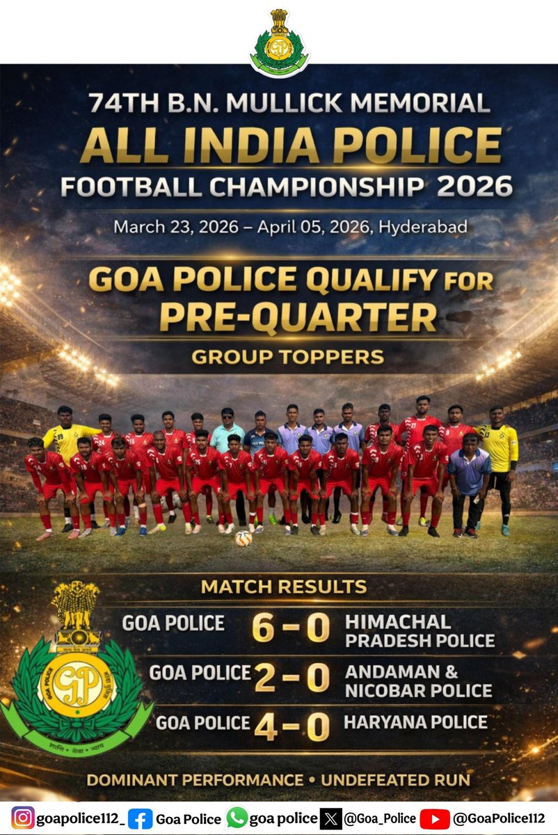 Goa Police tweet media