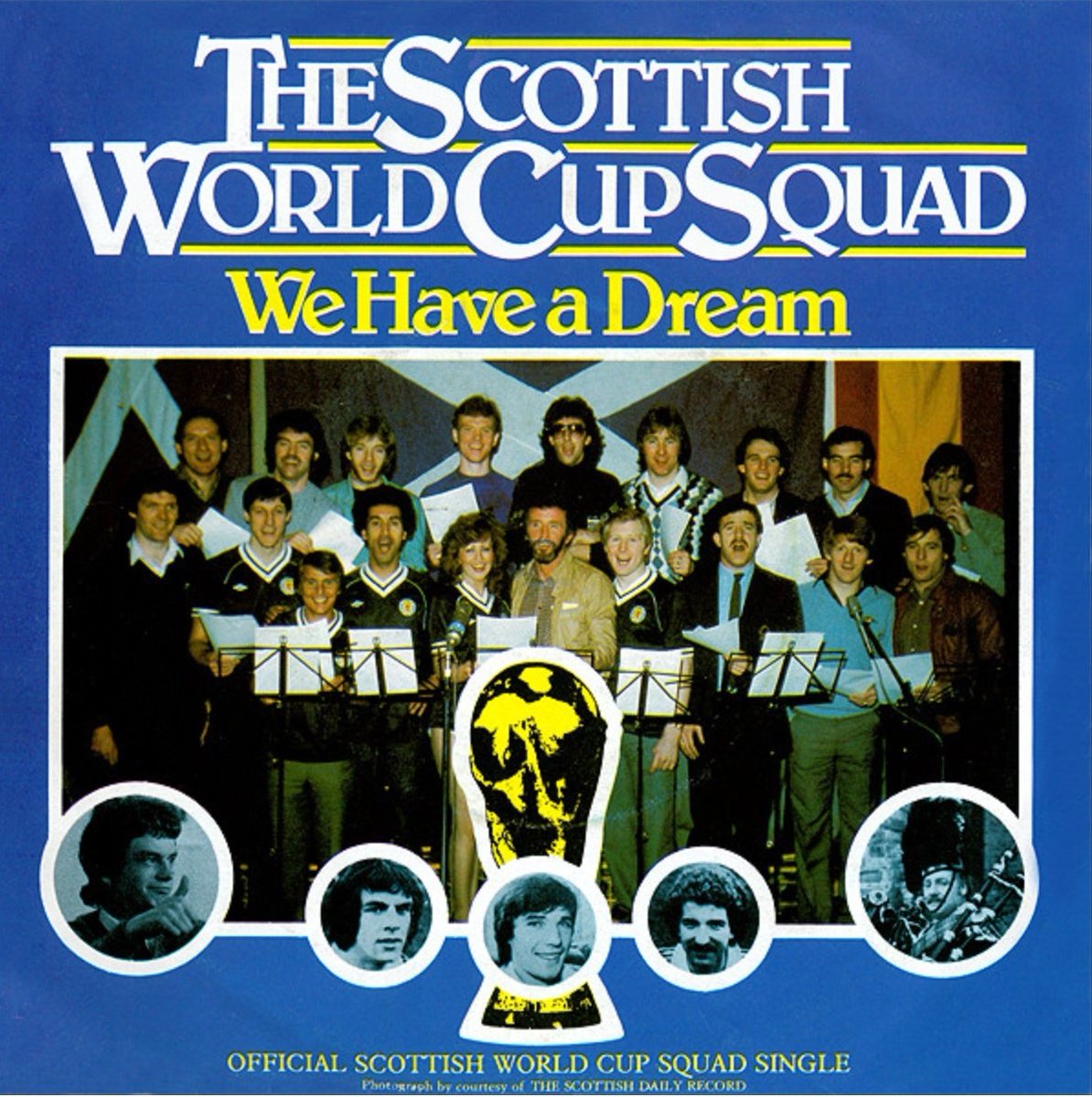 footballmemorys's tweet image. We Have a Dream

#Scotland #WorldCup82 #Singles #Records #Vinyl