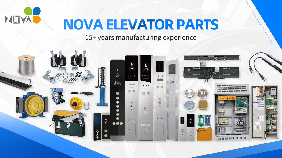 cnnovaelevator's tweet image. Cut Elevator Maintenance Costs &amp;amp; Downtime with NOVA Elevator Parts
NOVA Elevator Parts provides high-quality, cost-effective solutions that directly address your biggest B2B challenges #ElevatorMaintenance #B2BSolutions #ElevatorParts #NovaElevator  #ElevatorRetrofit