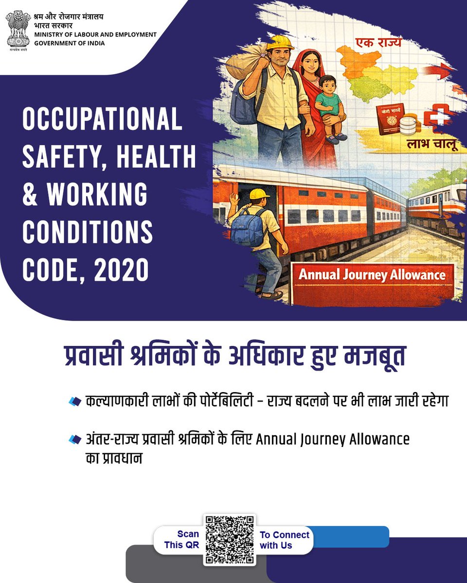 Ministry of Labour & Employment, GoI tweet media