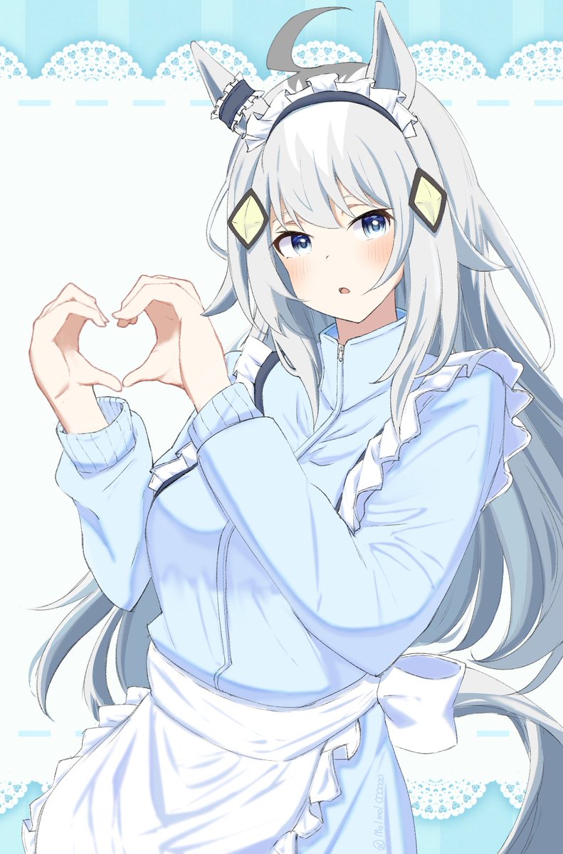 ジャージメイドっていいよね
#ウマ娘　#オグリキャップ