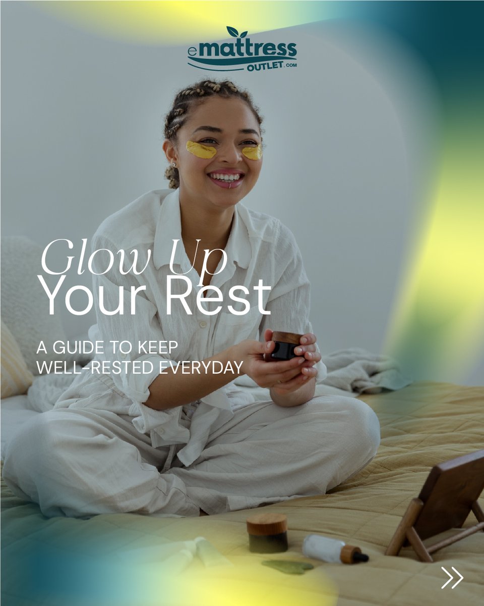 eMattressOutlet's tweet image. Ready to wake up well-rested and glowing every day? ✨

Discover our step-by-step guide to achieve your dream rest with tailored tips, products, and expert advice! 🛏️💤

#eMattressOutlet #GlowUpYourRest #BeautySleep #SleepGoals