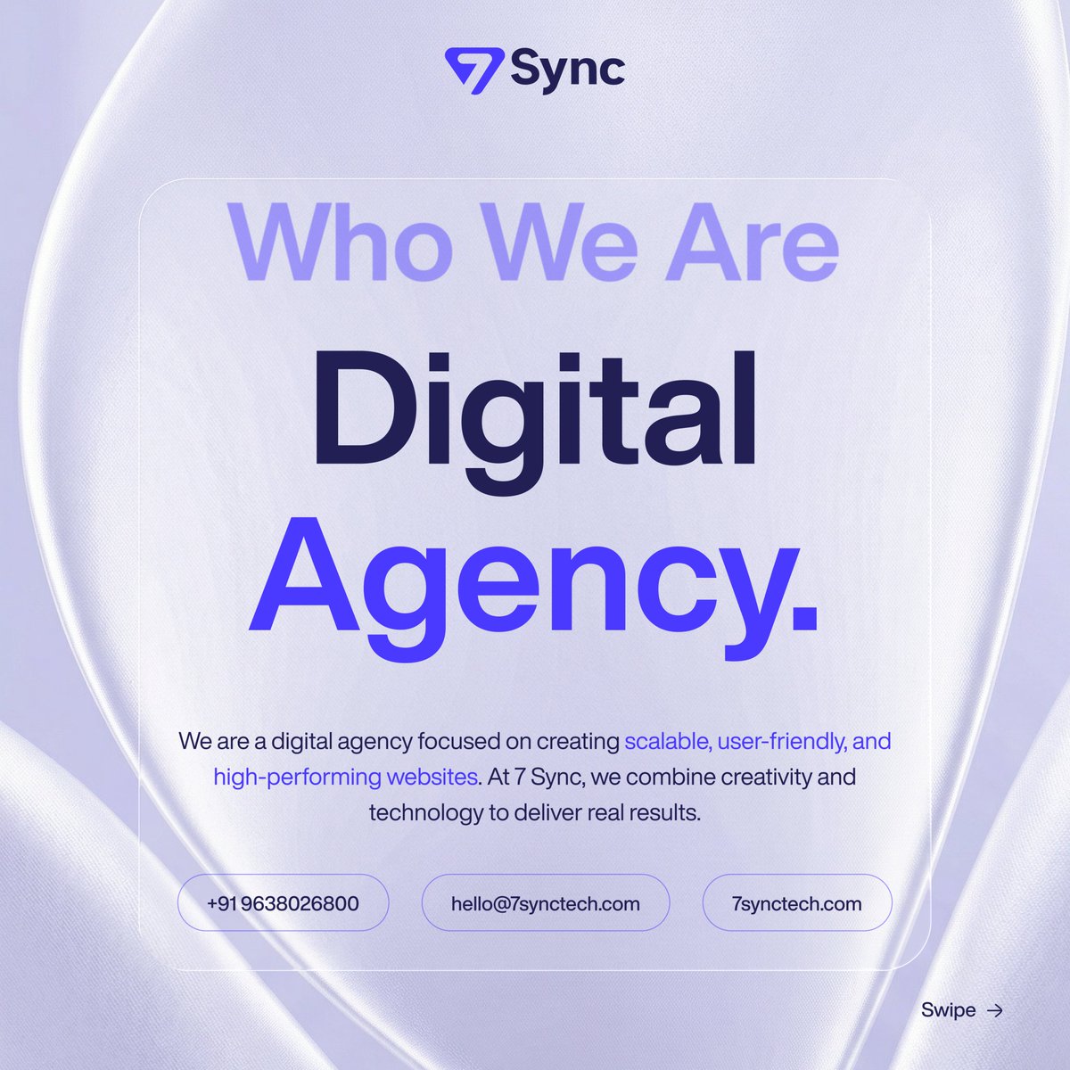 7sync_tech's tweet photo. We’re excited to share a glimpse of what we’re building at 7 Sync Technologies.

At 7 Sync, we focus on creating digital experiences where strategy, design, and development work in sync. https://t.co/FX4lxZYJKR