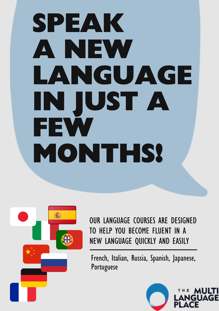 Speak a new language in a few months 🌍

Start your journey to fluency today.

#LearnLanguages #LearnFrench #LearnGerman #LanguageLearning