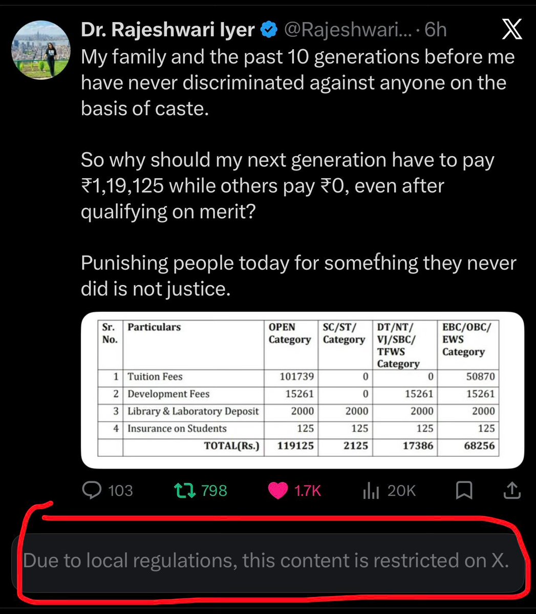 Dr. Rajeshwari Iyer tweet media