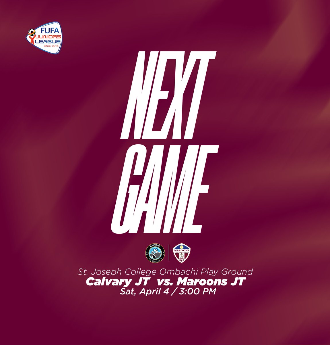 Maroons FC - Official tweet media