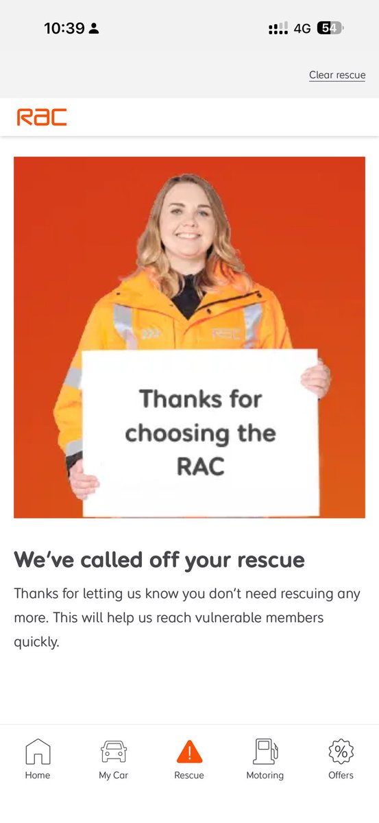 NathanLewis1987's tweet photo. @RAC_Care so can you tell me if this is on going or not as the app is providing conflicting information https://t.co/ERsIkxCPp4