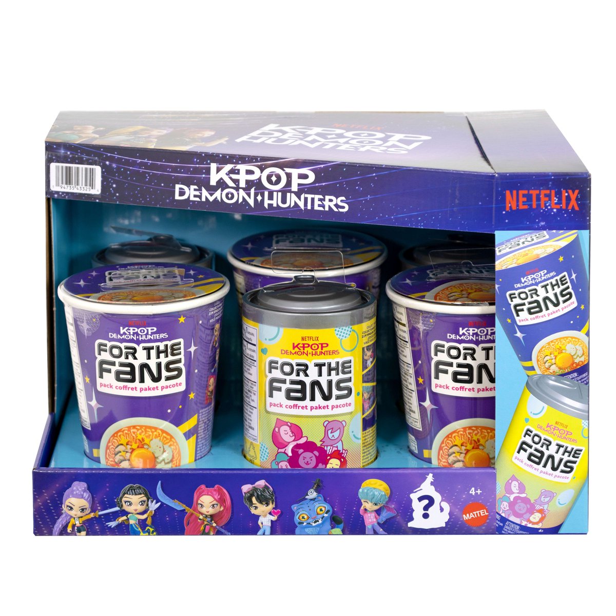 dollpromobr's tweet image. tente achar algo mais fofo, e falhe miseravelmente ~
IMAGENS em melhor qualidade das mini figures que serão lançadas pela Mattel em algum momento desse ano do filme "K-pop Demon Hunters" 🥰

💡 E sim, as figures vem num pote de macarrão instantâneo ou em uma latinha de