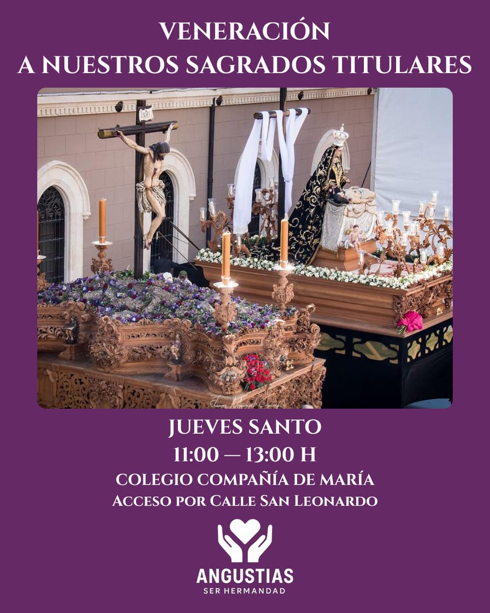 Hermandad de las Angustias (Almería) tweet media