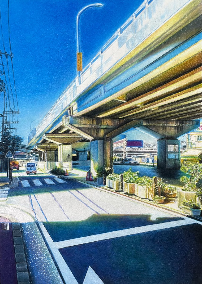 yune(ユネ)@色鉛筆画家 tweet media