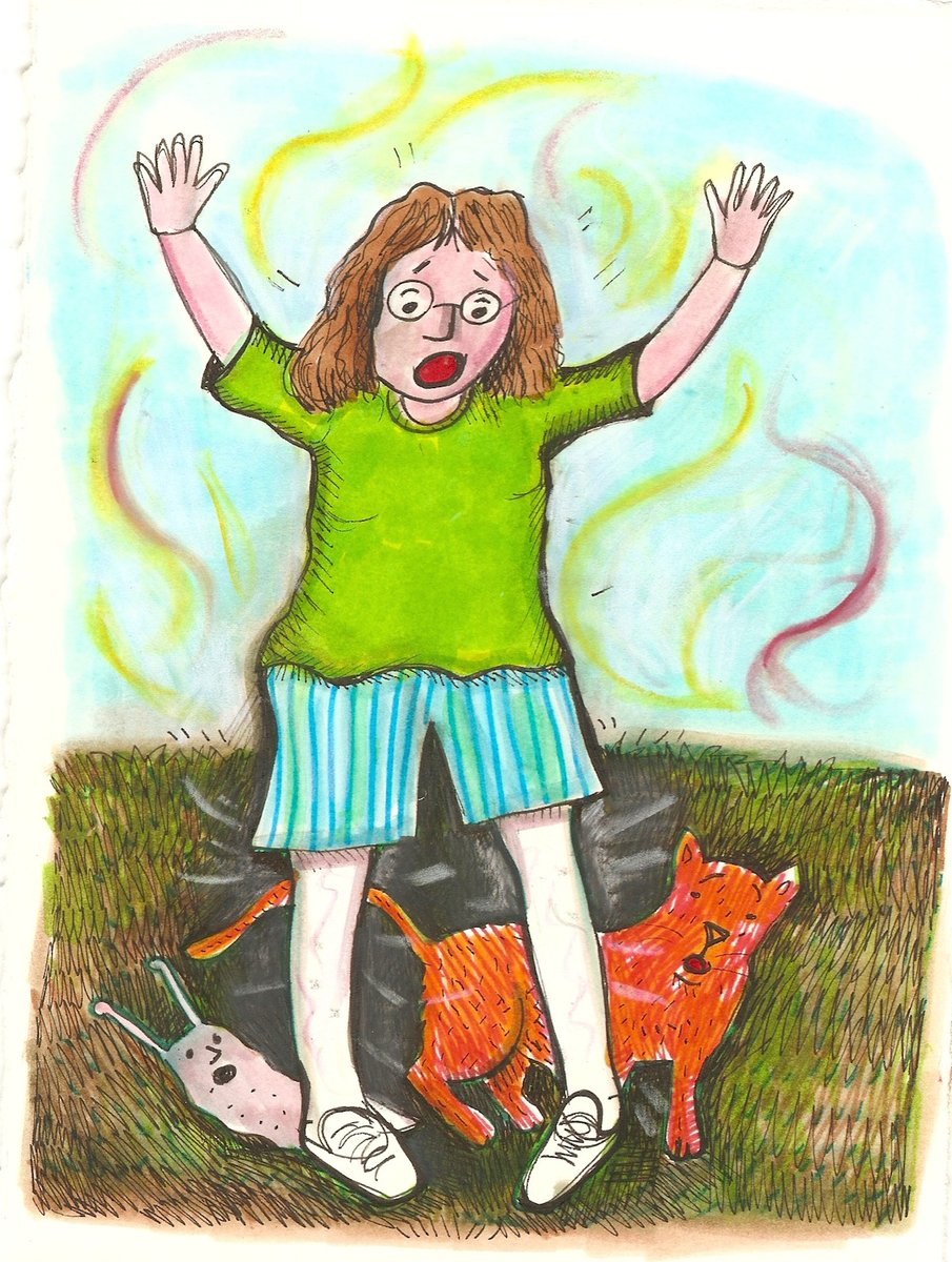 drawstuff's tweet photo. Seeing my legs for the first time in months feels like an April Fools joke! #scarysight #nancycarlsonstudios https://t.co/wJRCc7Z9TL