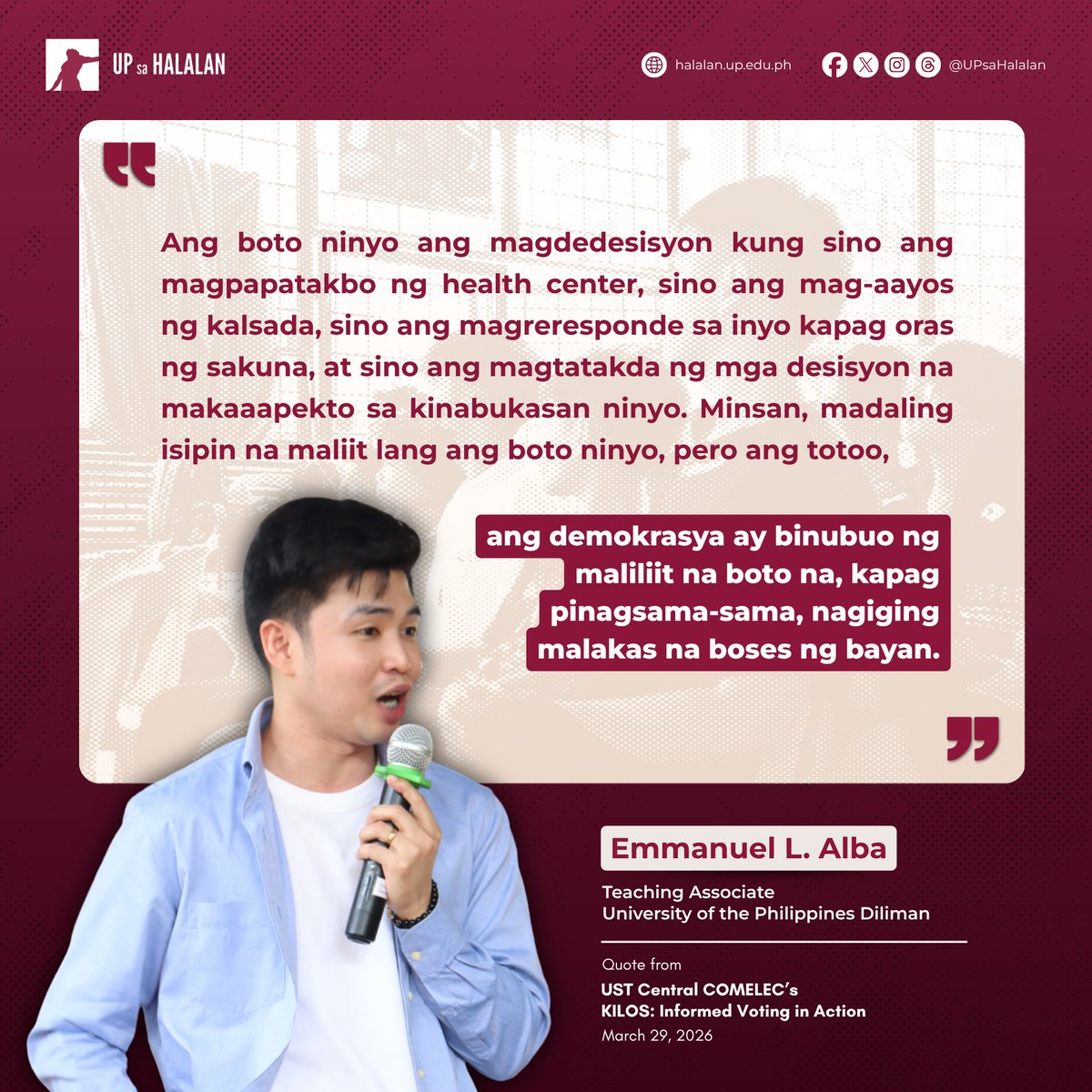 UP sa Halalan tweet media