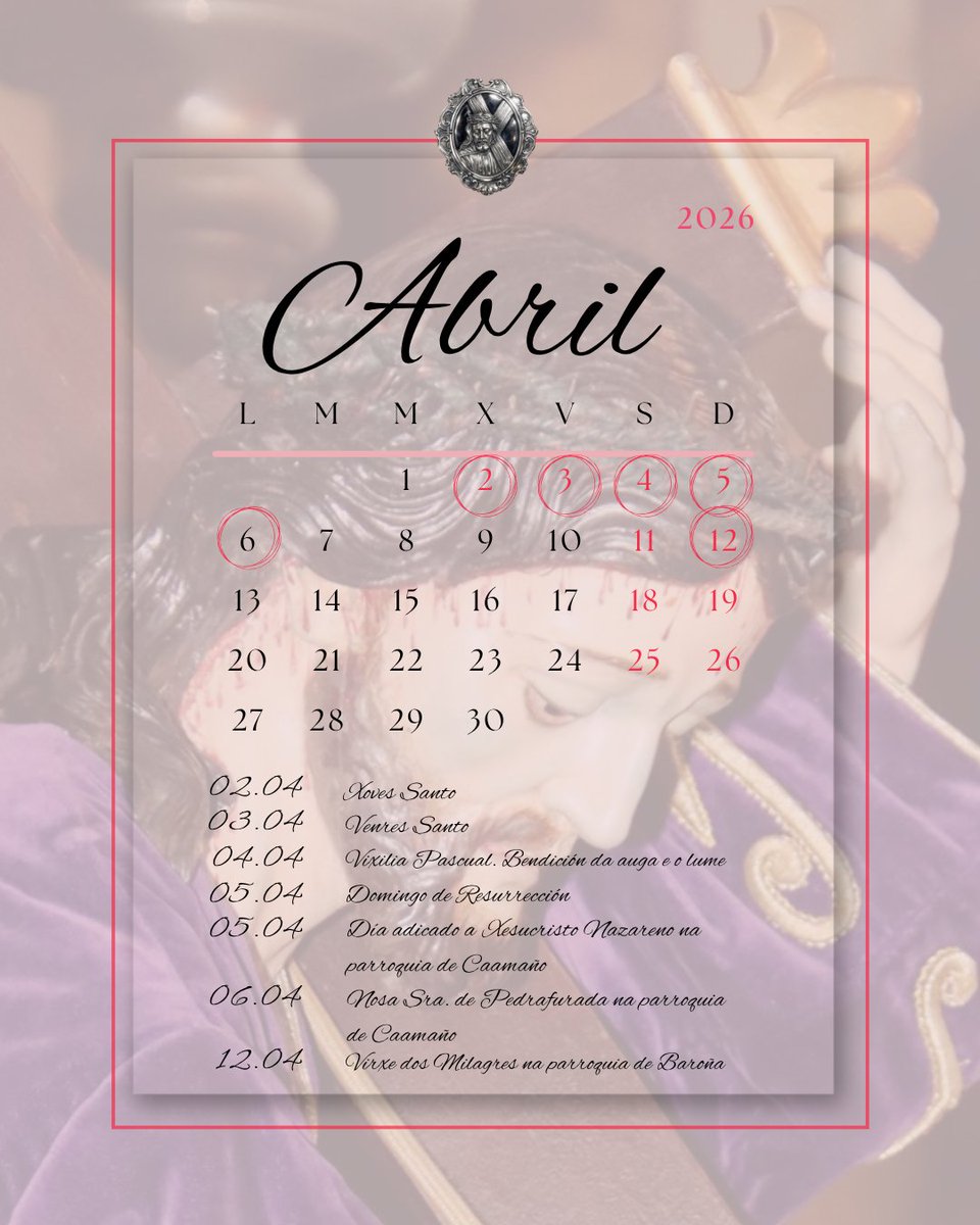 Semana Santa Porto do Son tweet media