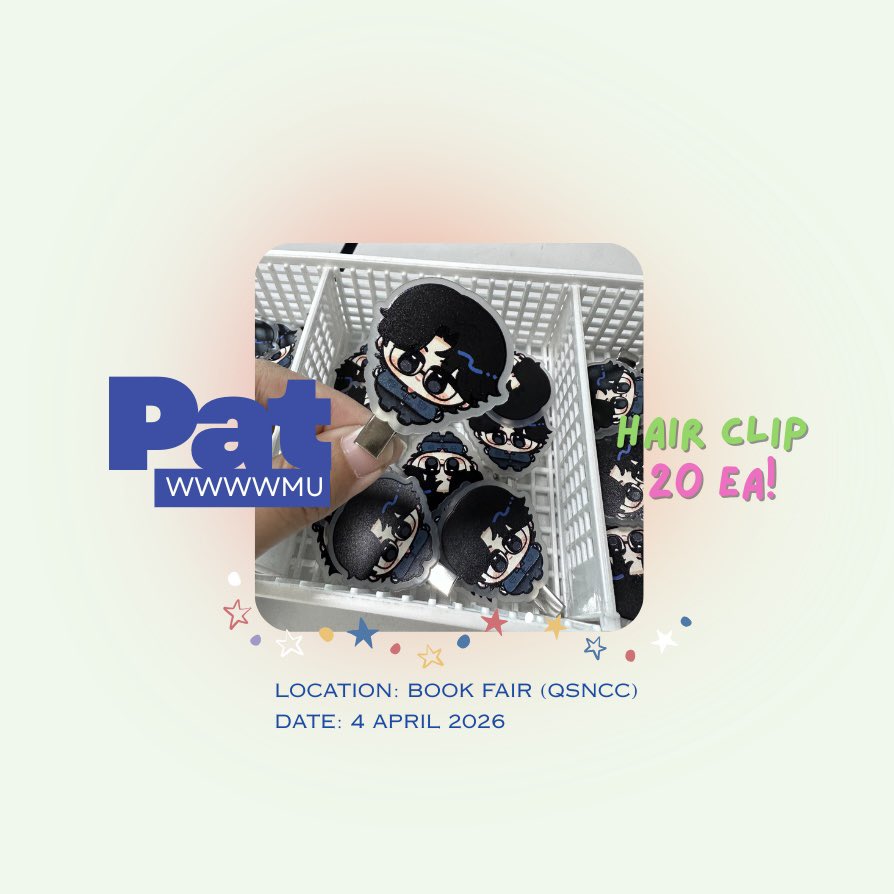 w.🐈‍⬛ รับหิ้วงานหนังสือ tweet media