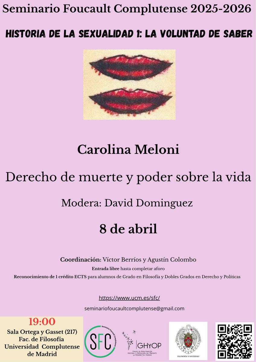 Dpto. Filosofía y Sociedad UCM tweet media