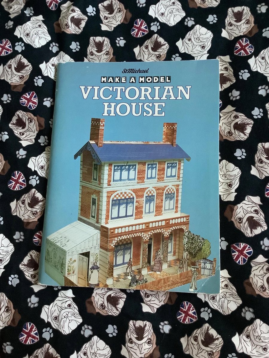 WatsonsVintage's tweet image. What an AMAZING project to undertake. RARE 1983 StMichael M&amp;amp;S Make A Model Victorian House' Book Easy to Assemble Victorian House complete with Period Furniture, Play and Players etsy.me/4m2Jk9H via @Etsy #VintageBooks #ModelMaking #CardboardModel #VictorianHouse