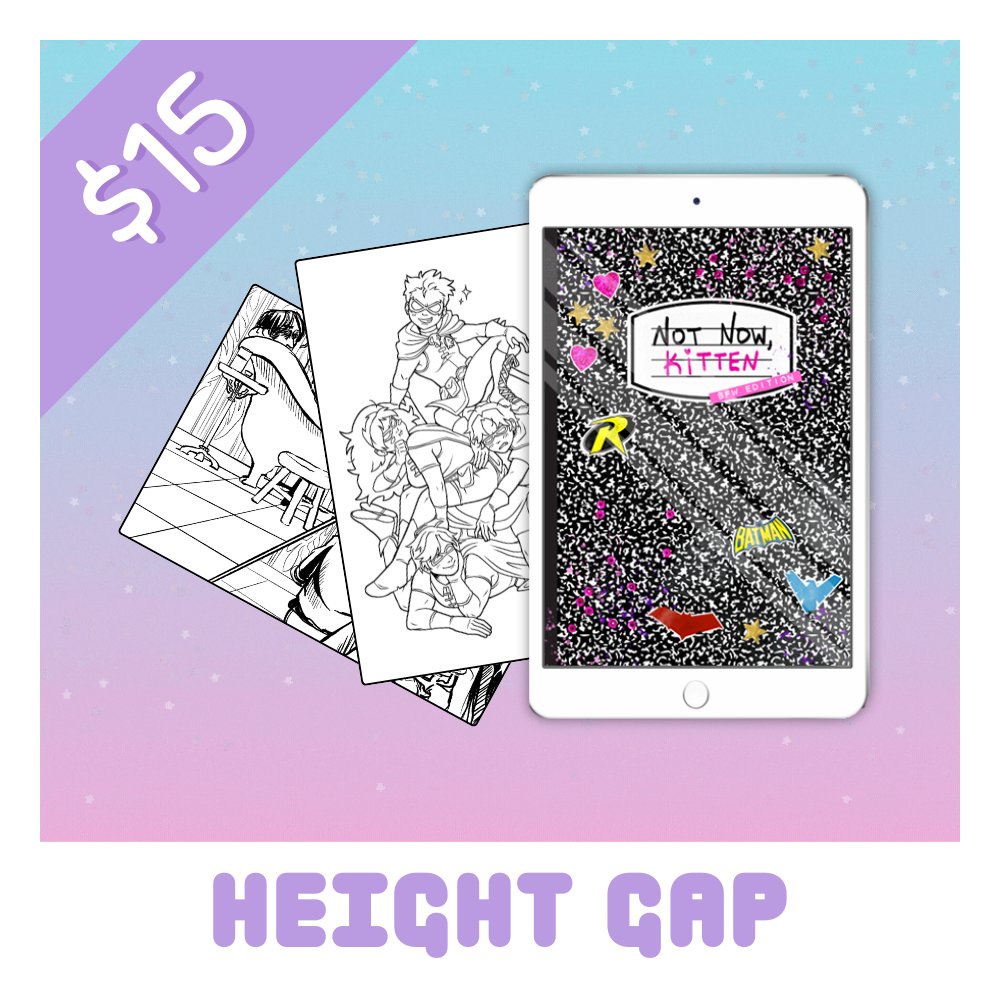 batfamproblematiczine 🔞 - Not Now, Kitten... 💗✨ tweet media