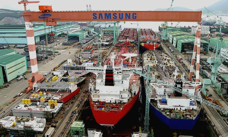 india_plus_'s tweet photo. South Korea emerges as key partner in India’s shipbuilding push 🚢

🔹 Cochin Shipyard × HD Hyundai
🔹 ONGC × Samsung Heavy

🔹 Access to deep technical know-how
🔹 Critical for scaling indigenous shipbuilding capabilities https://t.co/9xOiIqbrWm