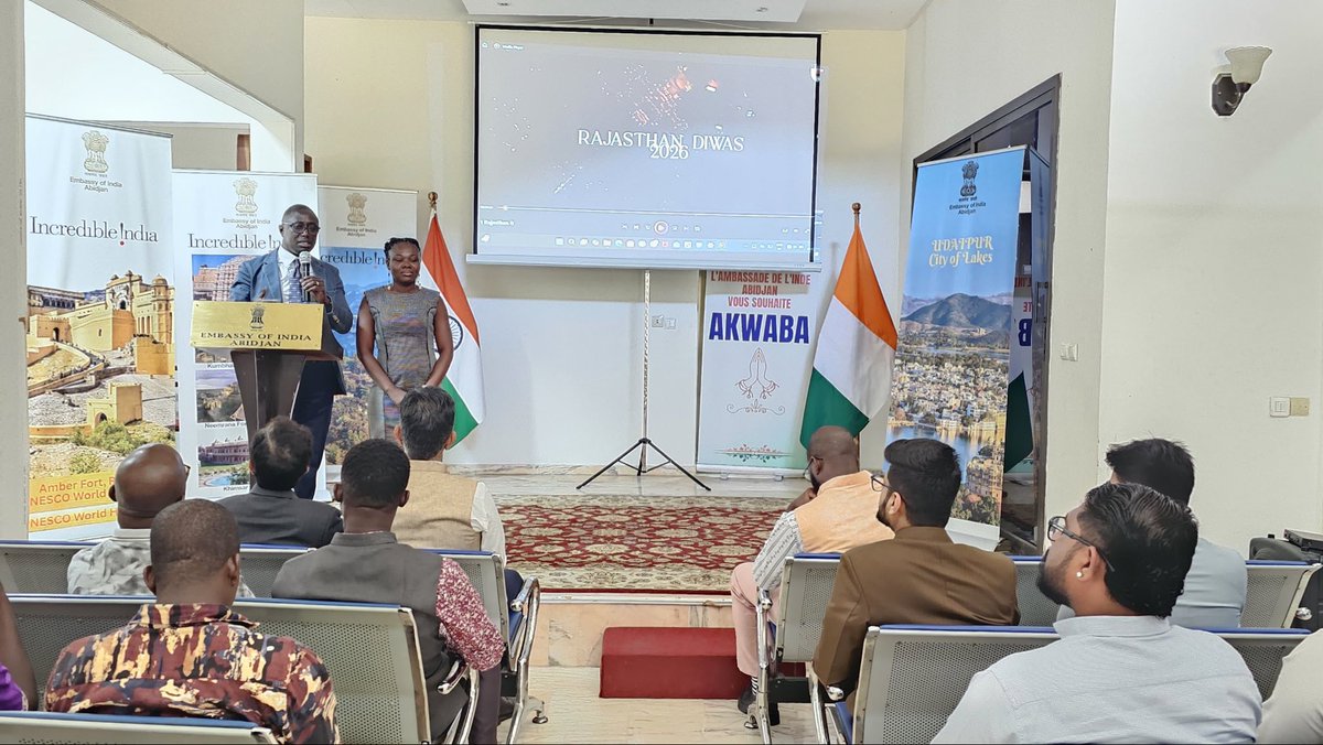 India in Ivory Coast tweet media