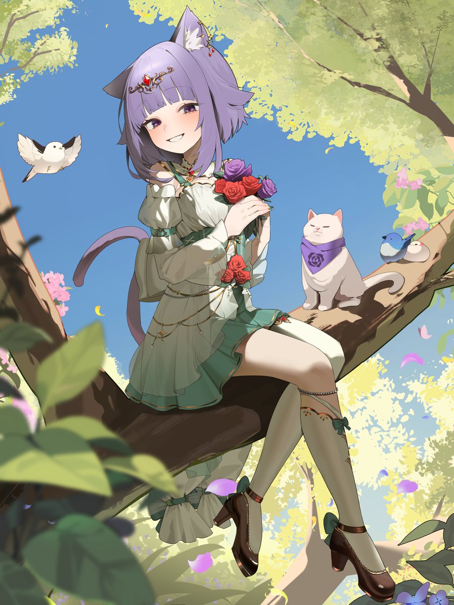 猫薔薇ねこ様（@Necobara_Neco）よりご依頼いただきまして2周年記念