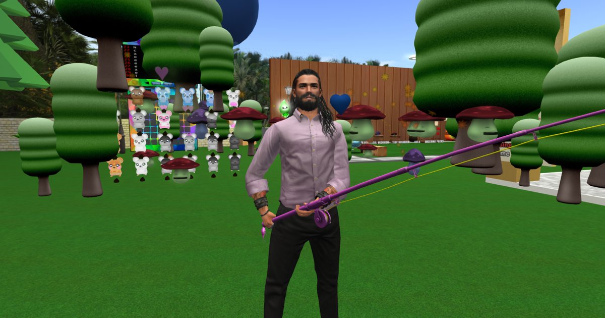 ChopperSturges's tweet photo. A biut late but still PInk Tuesday at my favourite gathering place : The Hungarian House 
https://t.co/WItYl1I5SO
#LGH #Fishhunt #Snuffles #SecondLife https://t.co/LHv2WqNDDn