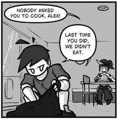 SammyAshenT's tweet photo. [2/2] 
Read HERE: https://t.co/8hPCABhPBv

PLATFORM 1699 follows the journey of two siblings who are mysteriously abducted by 'a void' and find themselves in a settlement of scavengers and survivors run by a cult. Will they escape the void or be consumed by it? https://t.co/WCZ1XMZiCS