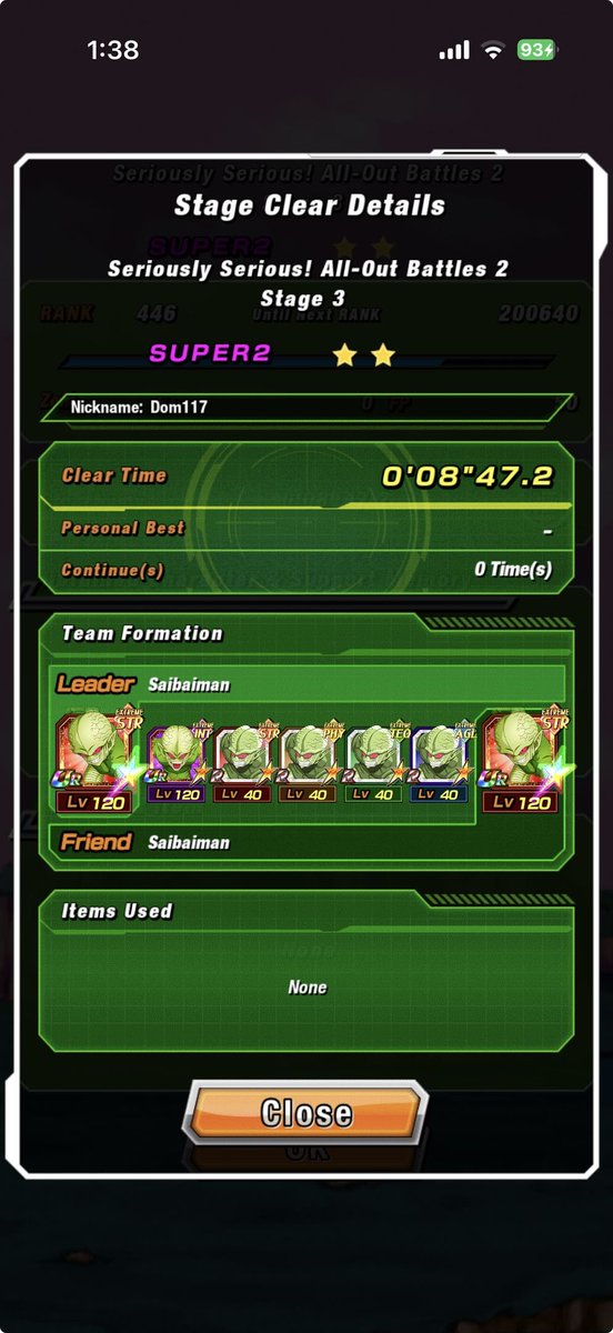 WaterWaysWicks's tweet photo. This games too easy ironcane good luck #Dokkanbattle @DaTruthDT https://t.co/qf82iREsyq