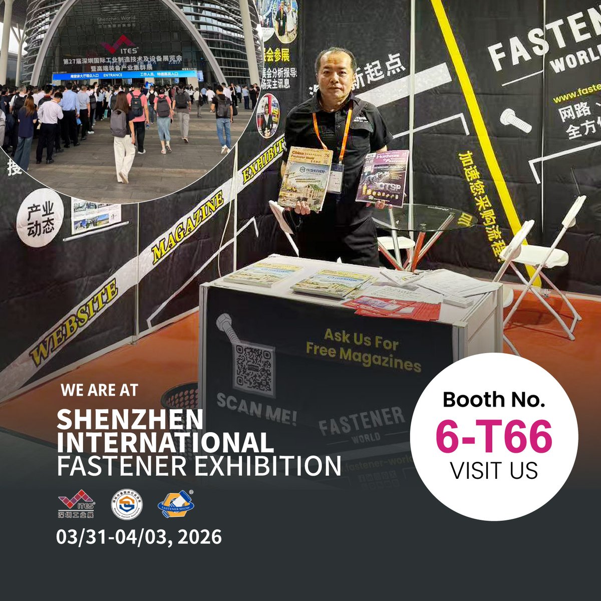 Fastener World Inc. 惠達雜誌社 tweet media