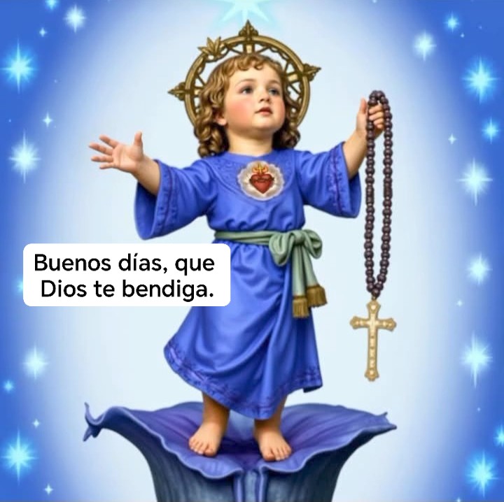 Buenos días.
Le agradezco a Dios con todo mi corazón por darme la dicha de ver la luz de un nuevo día. Que hoy se haga su santa voluntad.
Hoy es un día para amar, sonreír, perdonar, estar en paz con Dios, pero sobre todo Vivir en Gratitud.
Que hoy nos vaya bien a todos.
Amén 🙏