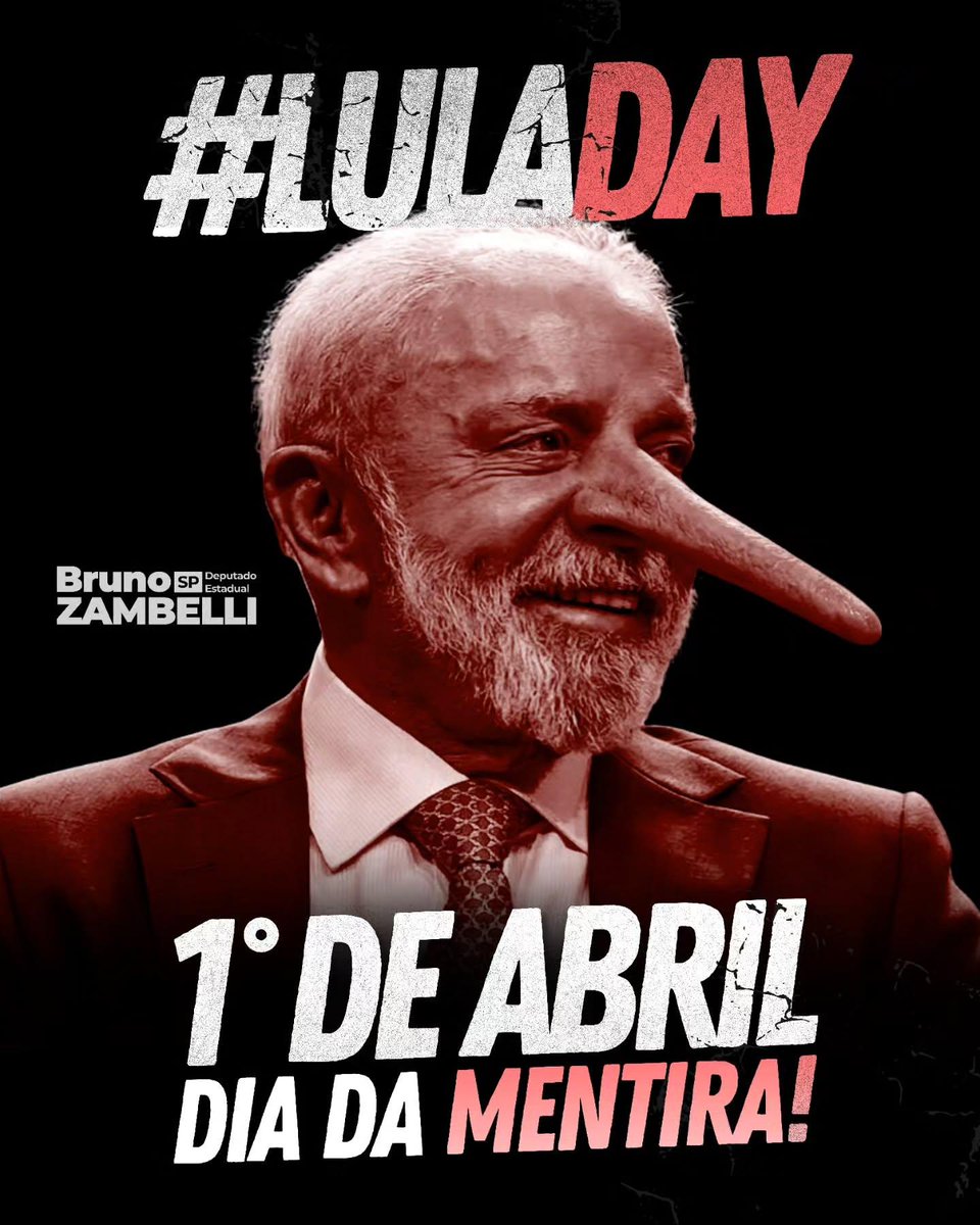 patriotaaliado's tweet image. Tudo em torno do Ladrão é falso e mentiroso! #ForaLula #ForaPT #EsquerdaNuncaMais