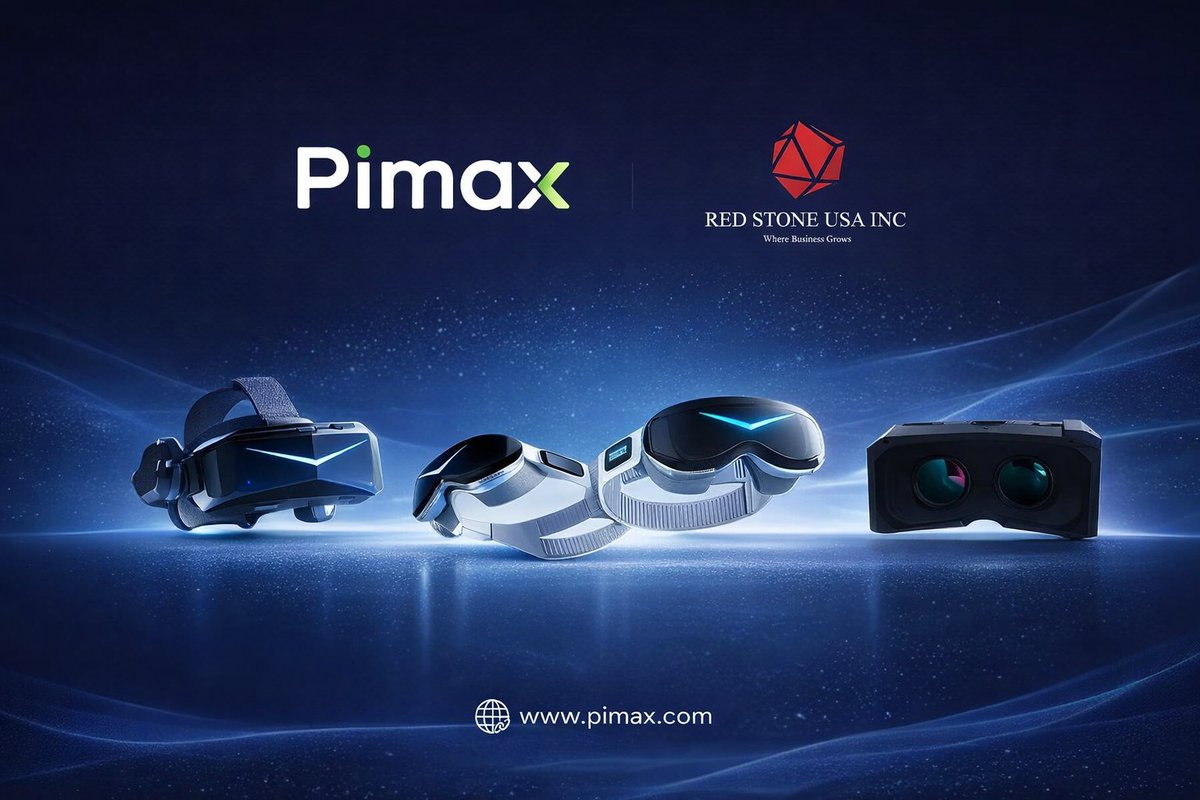 pimaxofficial's tweet image. Pimax has partnered with Red Stone USA Inc to bring next-gen VR experiences to businesses and enthusiasts. 🎉 Stay tuned for more updates as we push the boundaries of innovation in VR! #Partnership #VR #Pimax #Innovation #XR #redstoneusainc