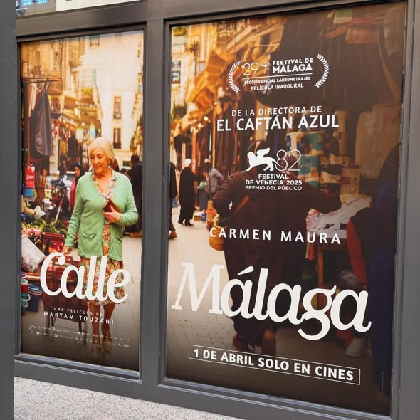 lucasfh1976's tweet image. #anewdayhascome #comienzaunnuevodía Hoy llega a los cines #CalleMálaga con una espectacular #CarmenMaura