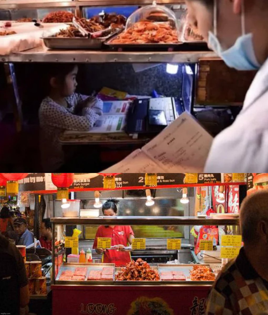naiivememe's tweet photo. a young girl is studying under her parent's food stand

she's gonna make it https://t.co/x0yTbzMT22