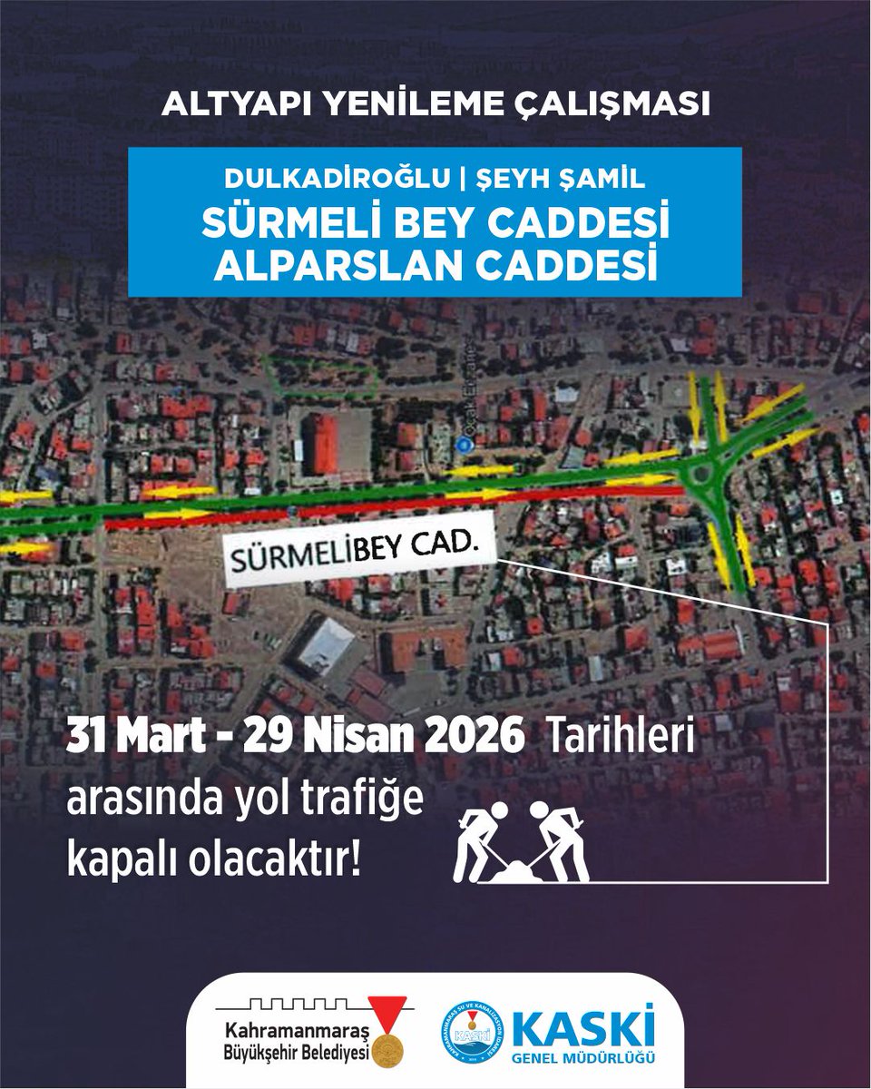 KASKİ Genel Müdürlüğü - Kahramanmaraş tweet media