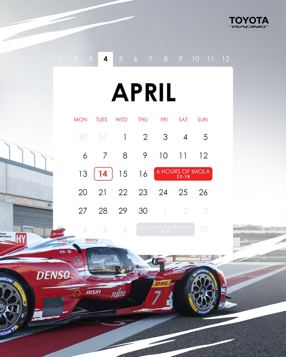 TOYOTA RACING WEC tweet media