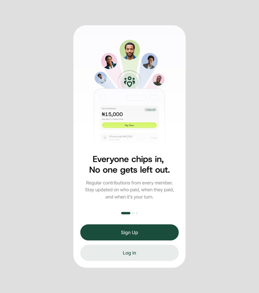 uiuxbyvicko's tweet image. Onboarding Screen

2/3