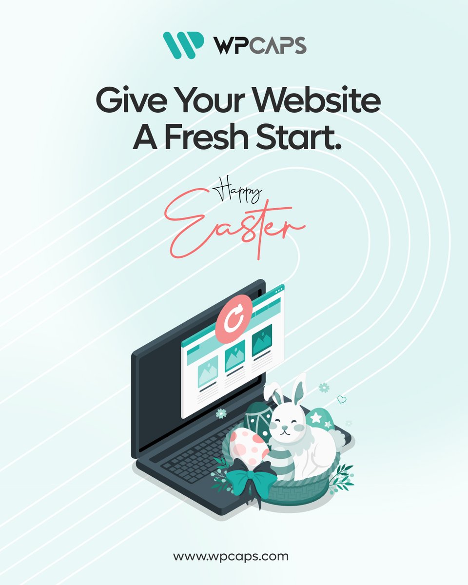 WPcapsonline's tweet image. This Easter, refresh and secure your website for better performance 🚀 Let Wpcaps take care of it. 
🌐 wpcaps.com

#WPCaps #WordPressSupport #24x7WordPressSupport #UIUXDesign #WebDesign #wordpress #Easter2026